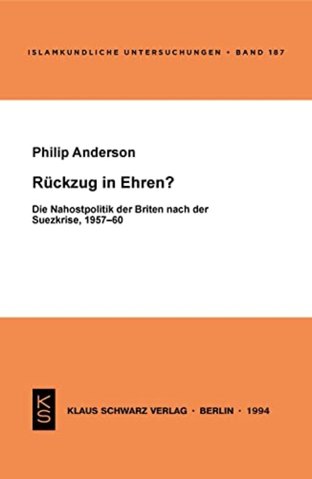 Rückzug in Ehren?