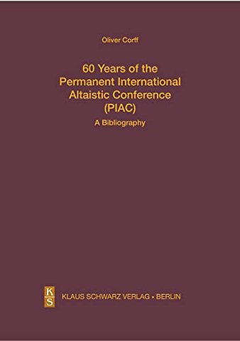 60 Years of the Permanent International Altaisti – A Bibliography