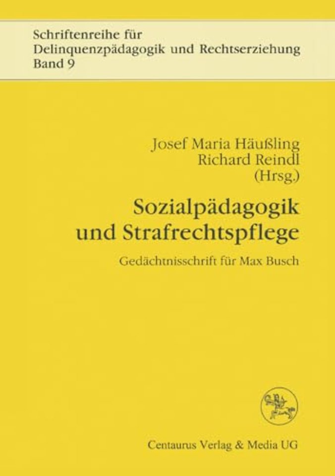 Sozialpädagogik und Strafrechtspflege