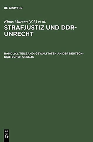 Gewalttaten an der deutsch–deutschen Grenze