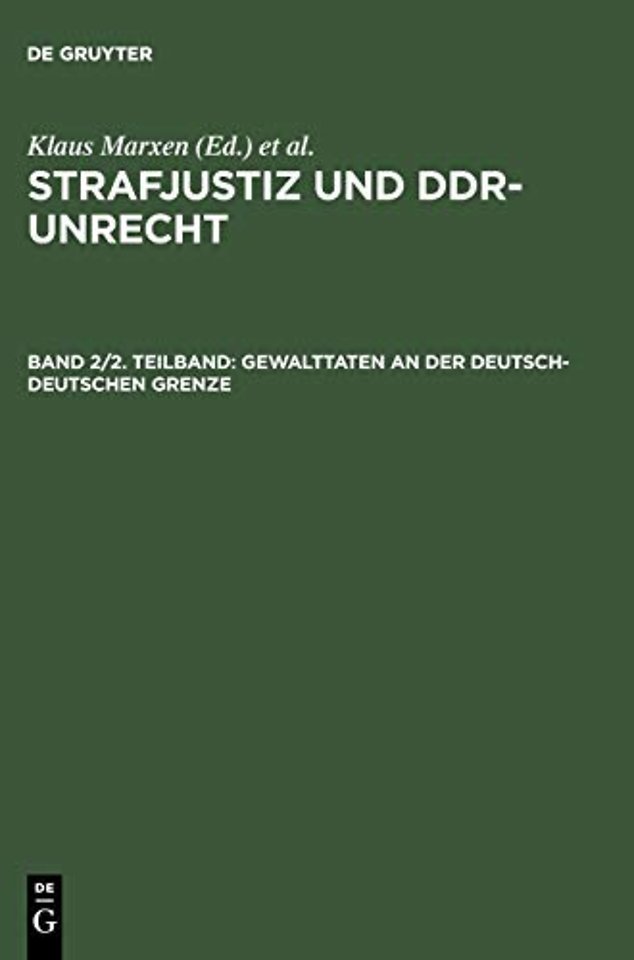 Gewalttaten an der deutsch–deutschen Grenze