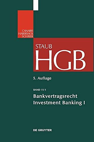 Bankvertragsrecht – Investment Banking II