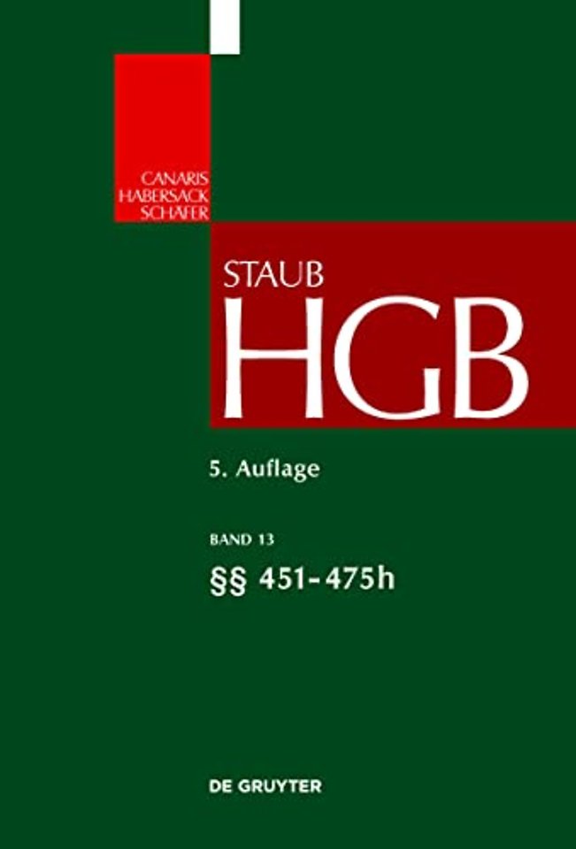§§ 451 – 452d; 467 – 475h
