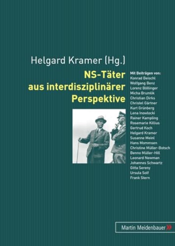 Ns-Taeter Aus Interdisziplinaerer Perspektive