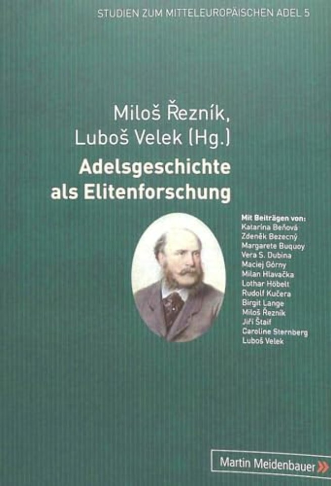 Adelsgeschichte ALS Elitenforschung