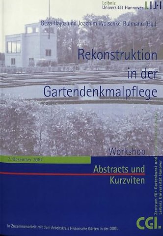 Rekonstruktion in Der Gartenpflege