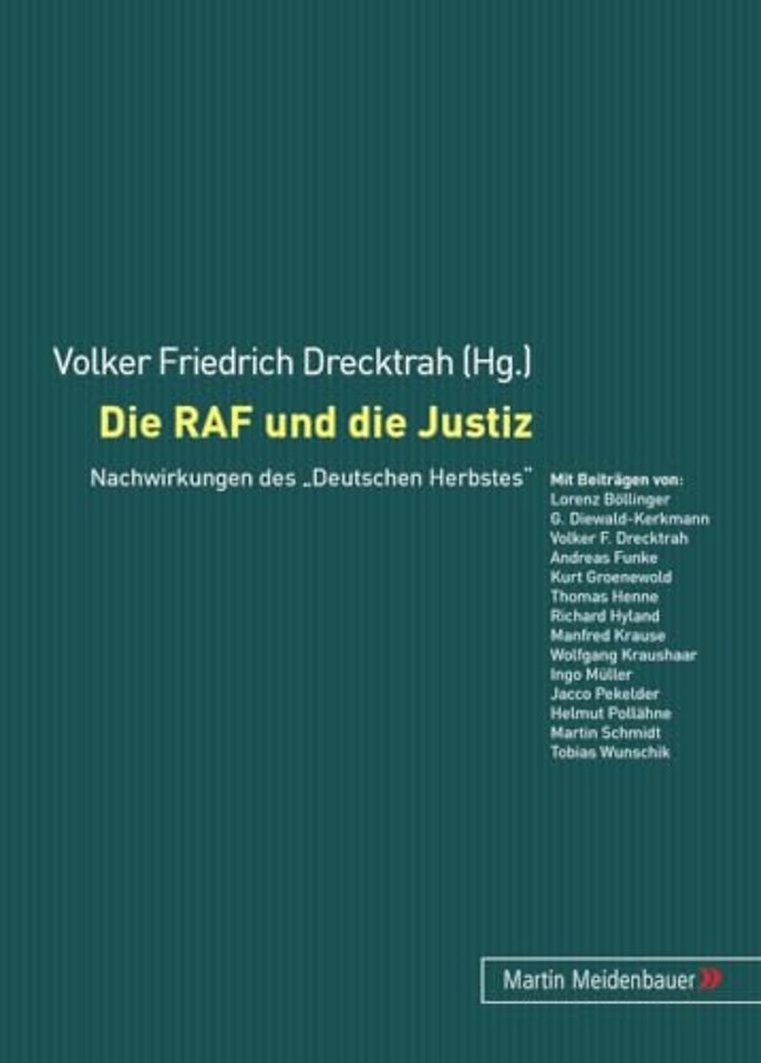 Die RAF Und Die Justiz
