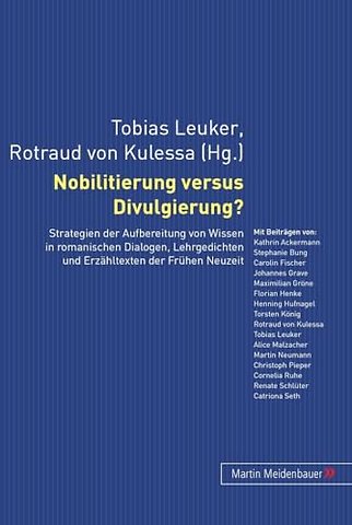Nobilitierung Versus Divulgierung?