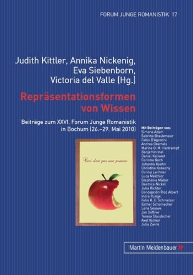 Repraesentationsformen Von Wissen