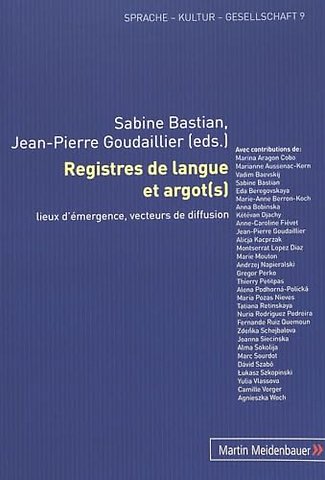 Registres de Langue Et Argot(s)