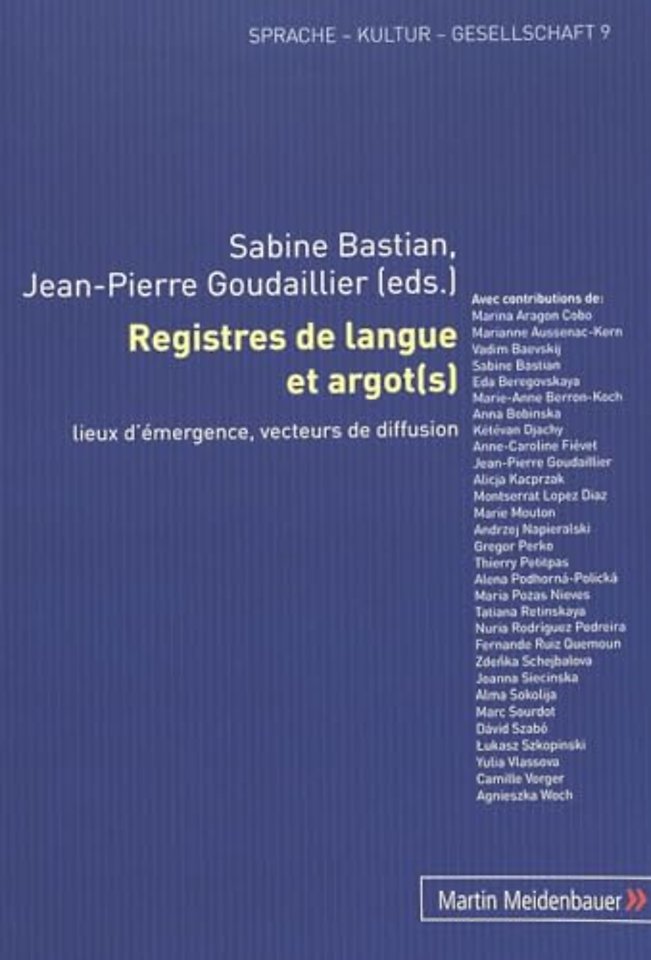 Registres de Langue Et Argot(s)