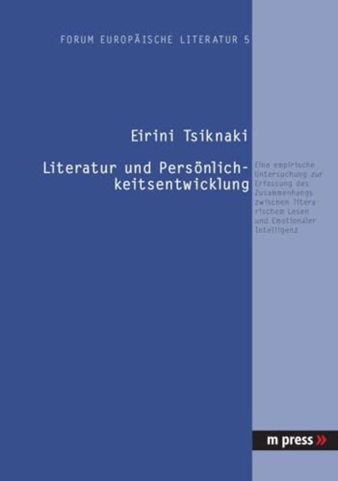 Literatur Und Persoenlichkeitsentwicklung
