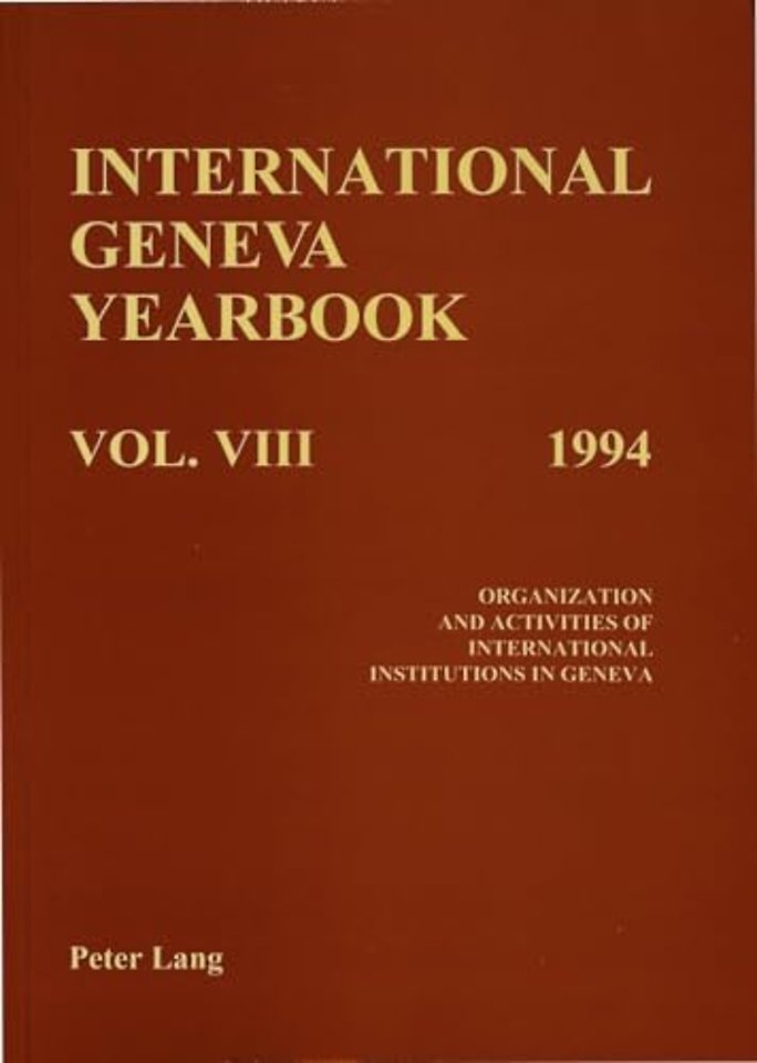 International Geneva Year Book