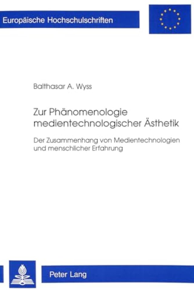 Zur Phaenomenologie medientechnologischer Aesthetik