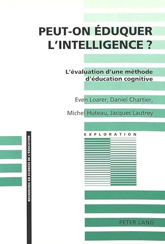 Peut-on eduquer l'intelligence?