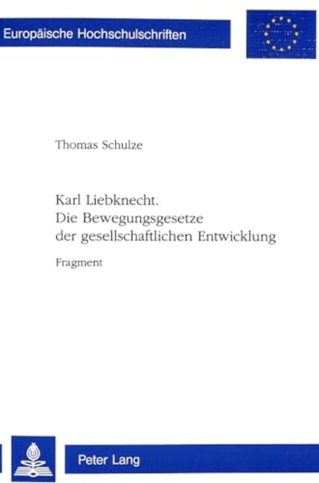 Die Bewegungsgesetze Der Gesellschaftlichen Entwicklung