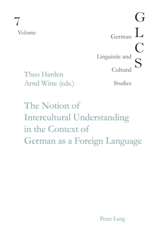 The Notion of Intercultural Understanding in the Context of German as a Foreign Language