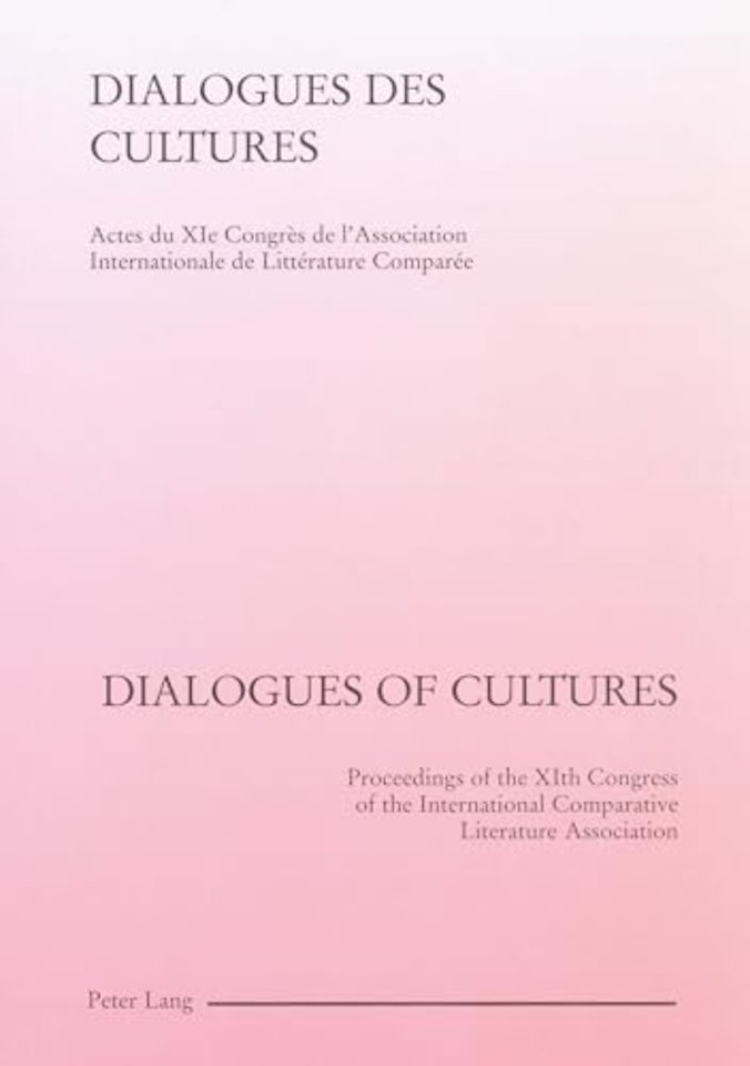 Dialogues des Cultures/Dialogues of Cultures