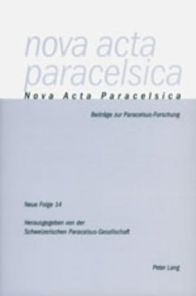 Nova ACTA Paracelsica