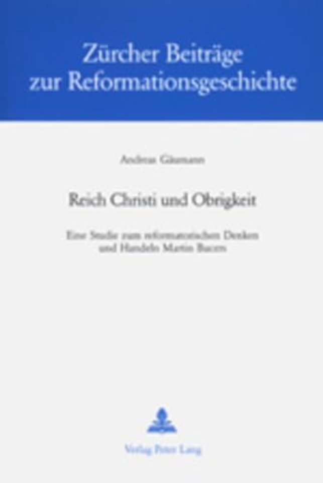 Reich Christi Und Obrigkeit