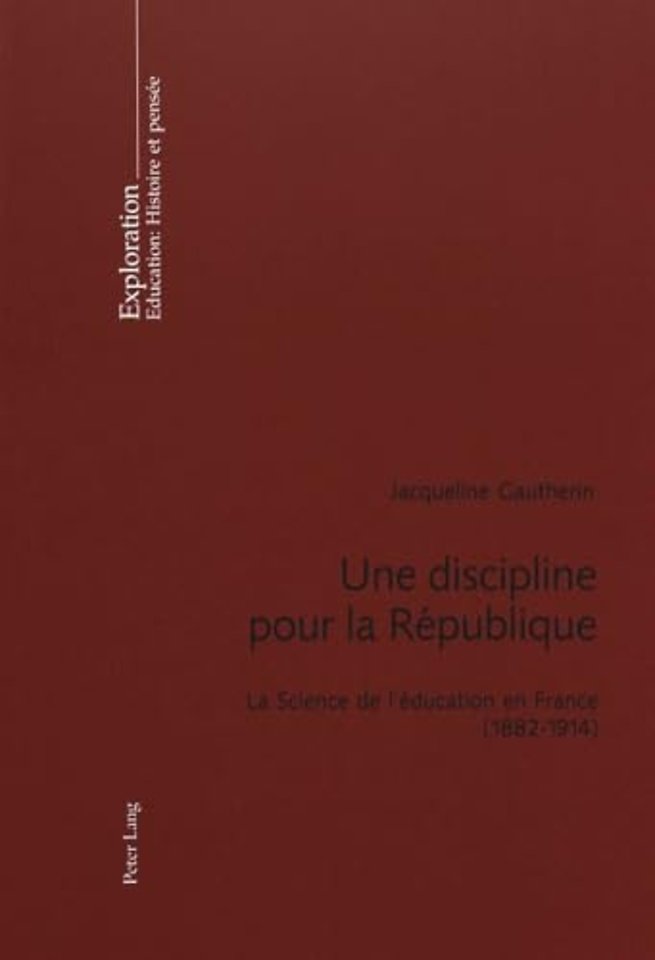 Une Discipline Pour La Republique