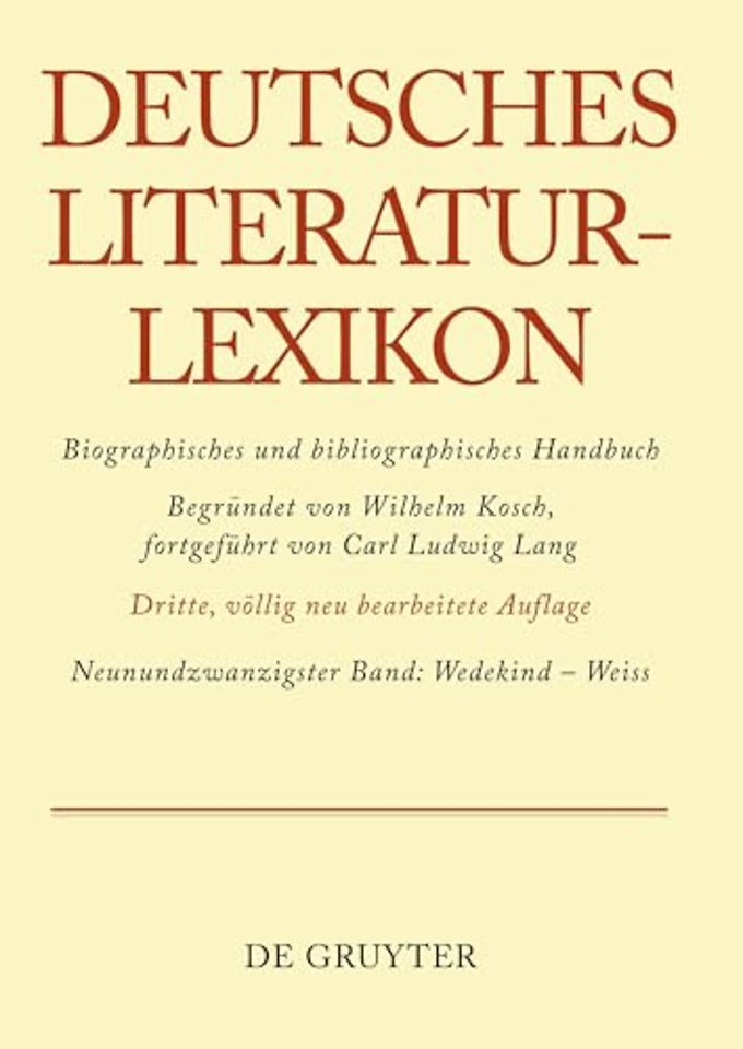 Wedekind – Weiss