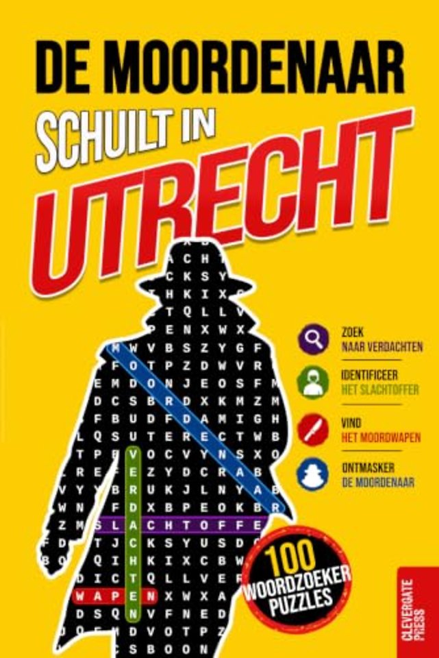 De moordenaar schuilt in Utrecht