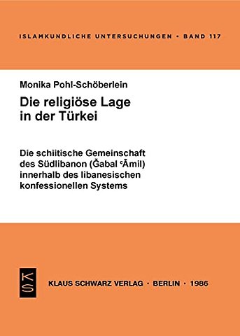 Die schiitische Gemeinschaft des Südlibanon (Gabal `Amil) innerhalb des libanesischen konfessionellen Systems