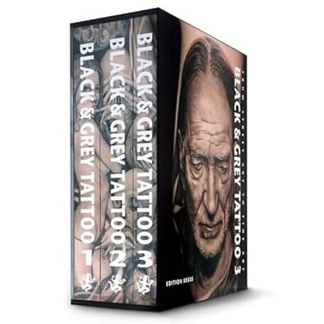 Black & Grey Tattoo - 3 Volume Set