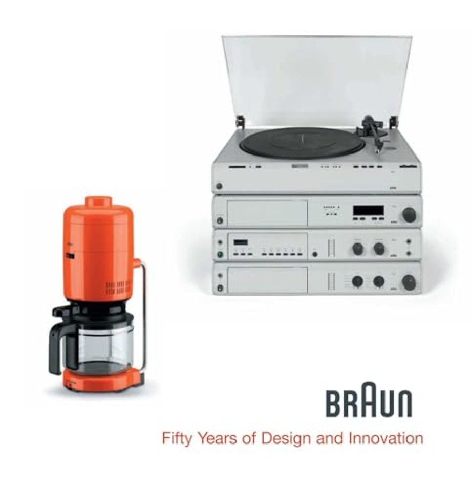 BRAUN--Fifty Years of Design and Innovation