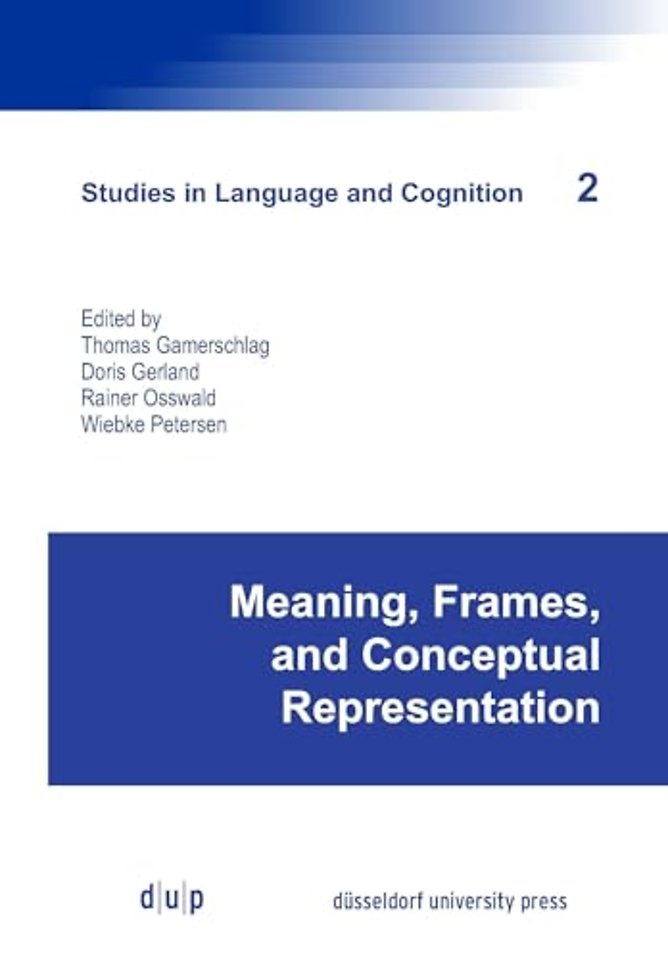 Meaning, Frames, and Conceptual Representation