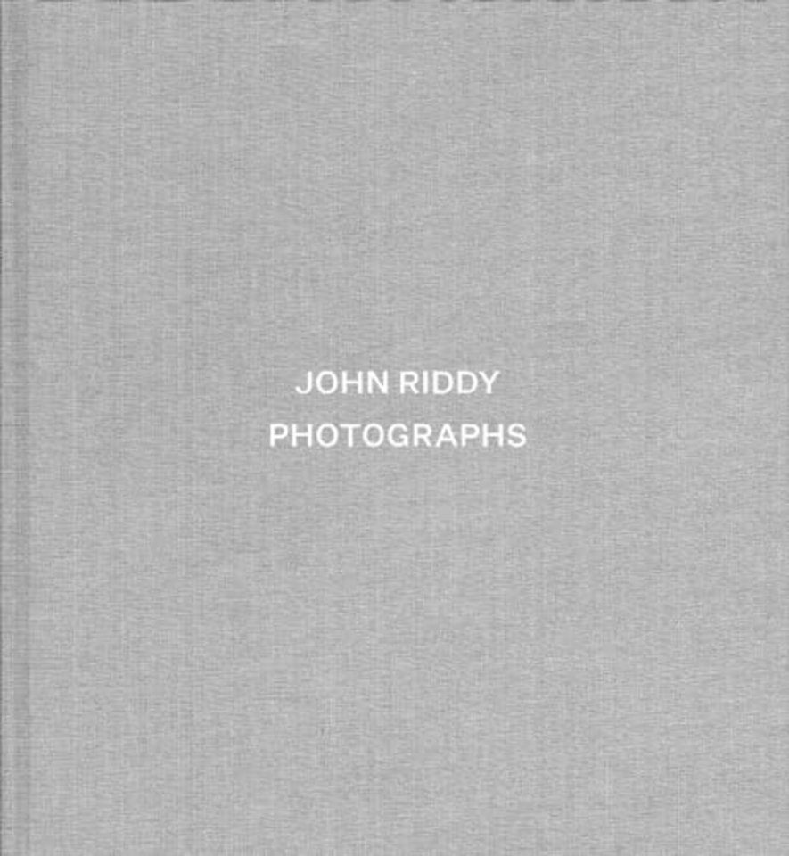 John Riddy: Photographs