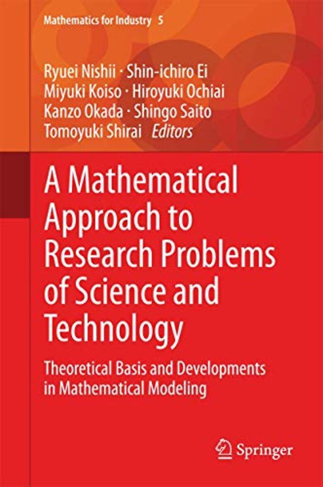 A Mathematical Approach to Research Problems of Science and Technology