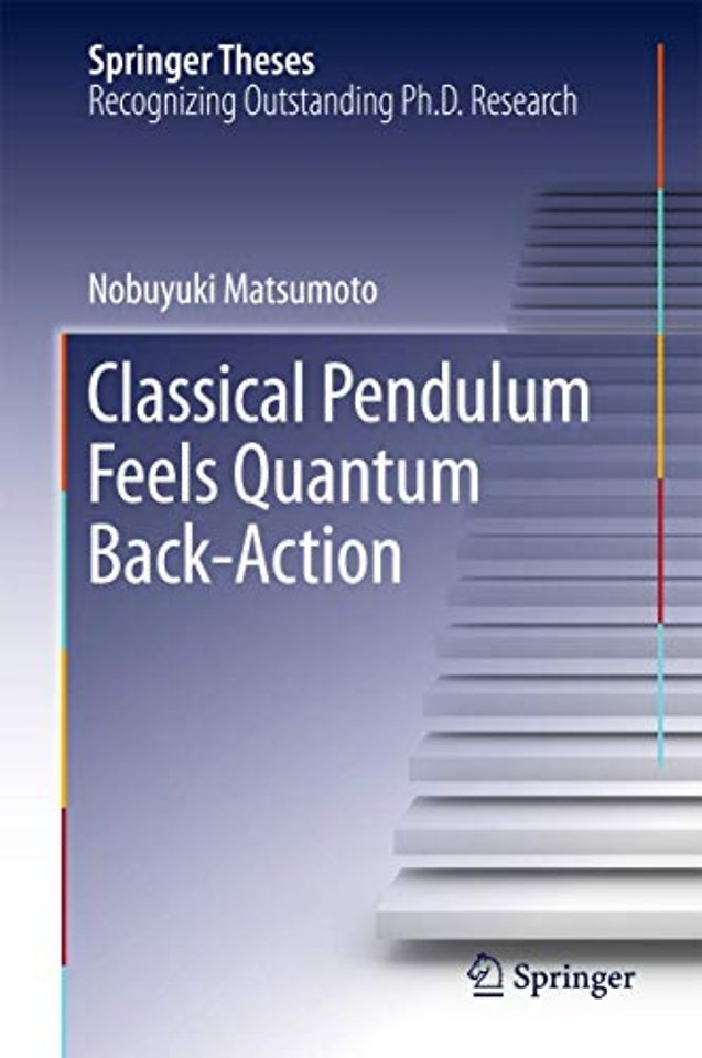 Classical Pendulum Feels Quantum Back-Action