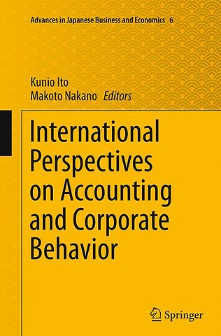 International Perspectives on Accounting and Corporate Behavior
