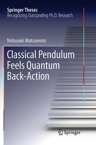 Classical Pendulum Feels Quantum Back-Action