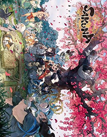 Sakuna of Rice and Ruin Artworks