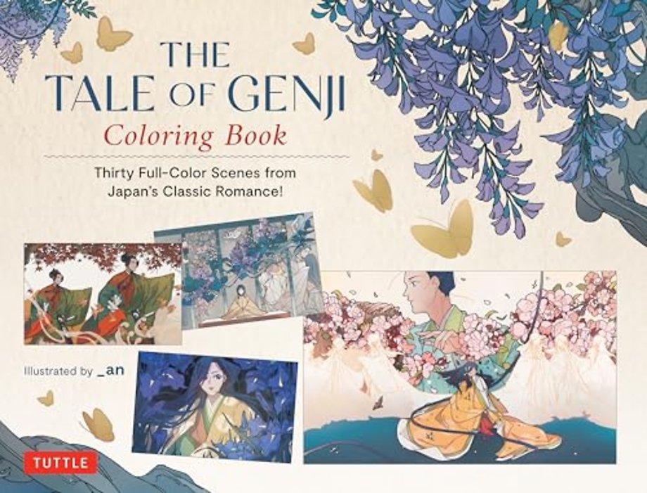 The Tale of Genji Coloring Book