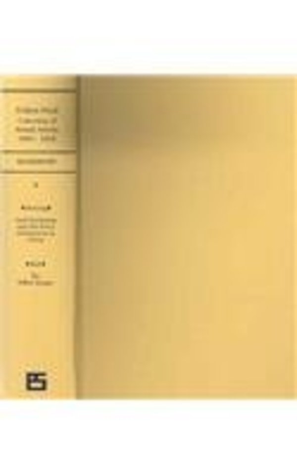 Primary Sources on Yellow Peril, Series I