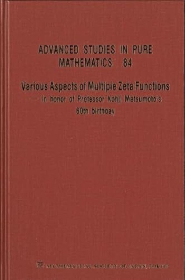 Various Aspects of Multiple Zeta Functions