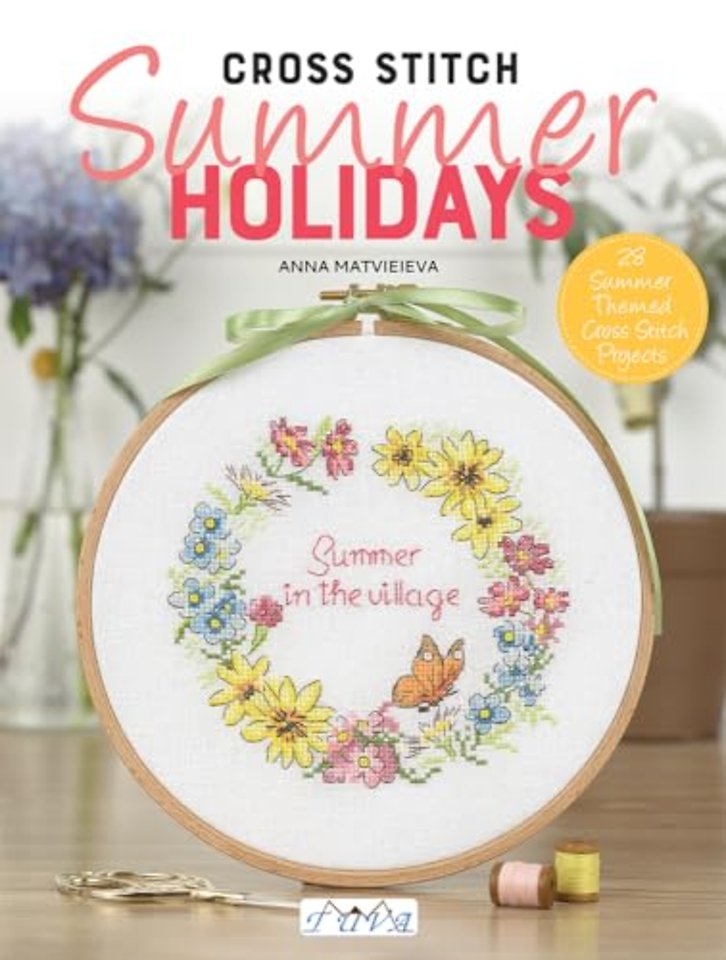 Cross Stitch Summer Holidays in the Village
