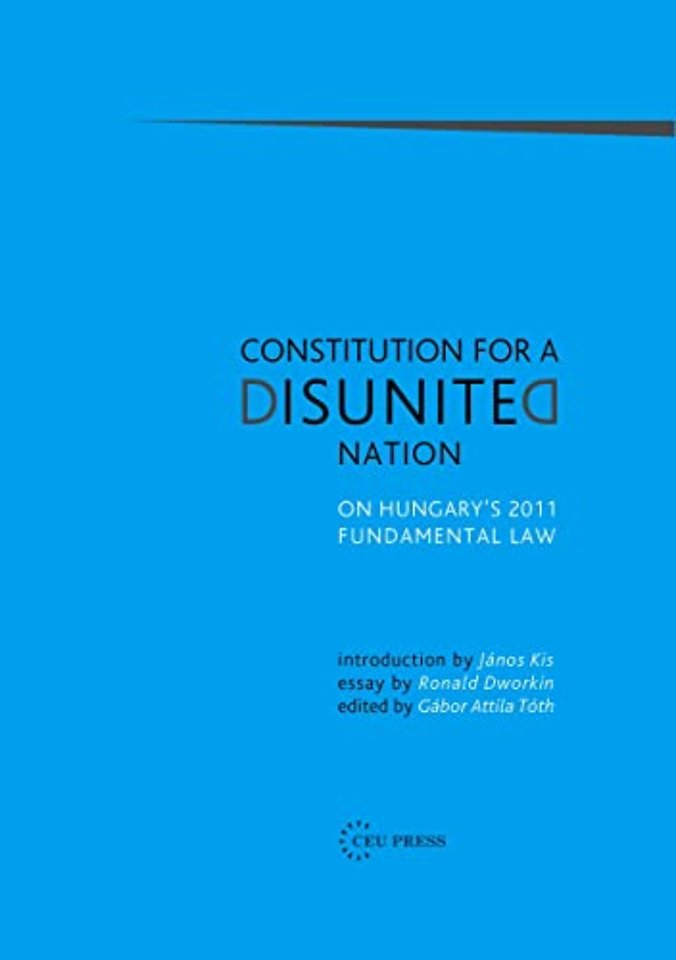 Constitution for a Disunited Nation