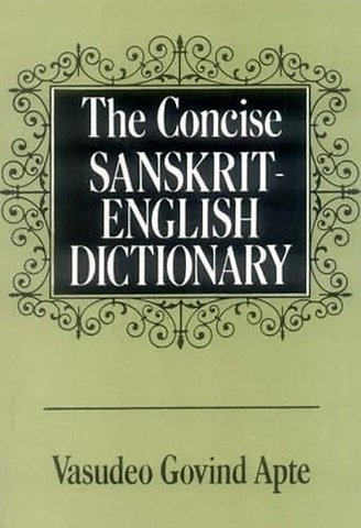 Concise Sanskrit-English Dictionary