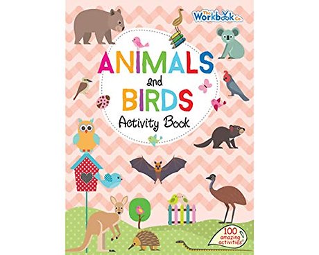 Animals & Birds Activity Book