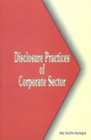 Disclosure Practices of Corporate Sector