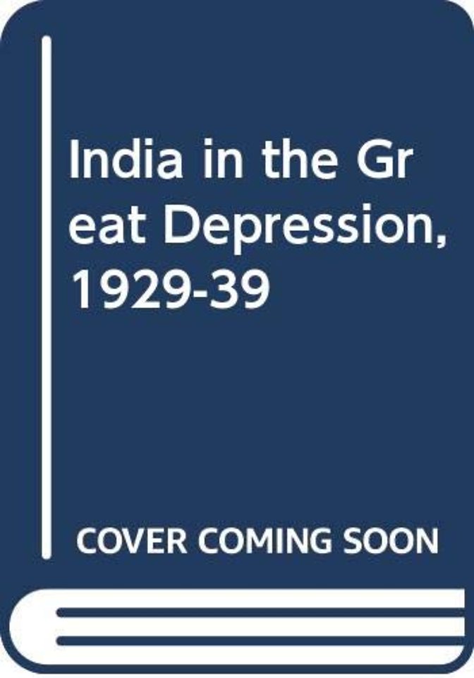 India in the Great Depression 1929–1939