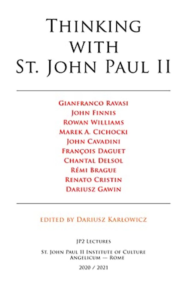Thinking with St. John Paul II – JP2 Lectures 2020/2021