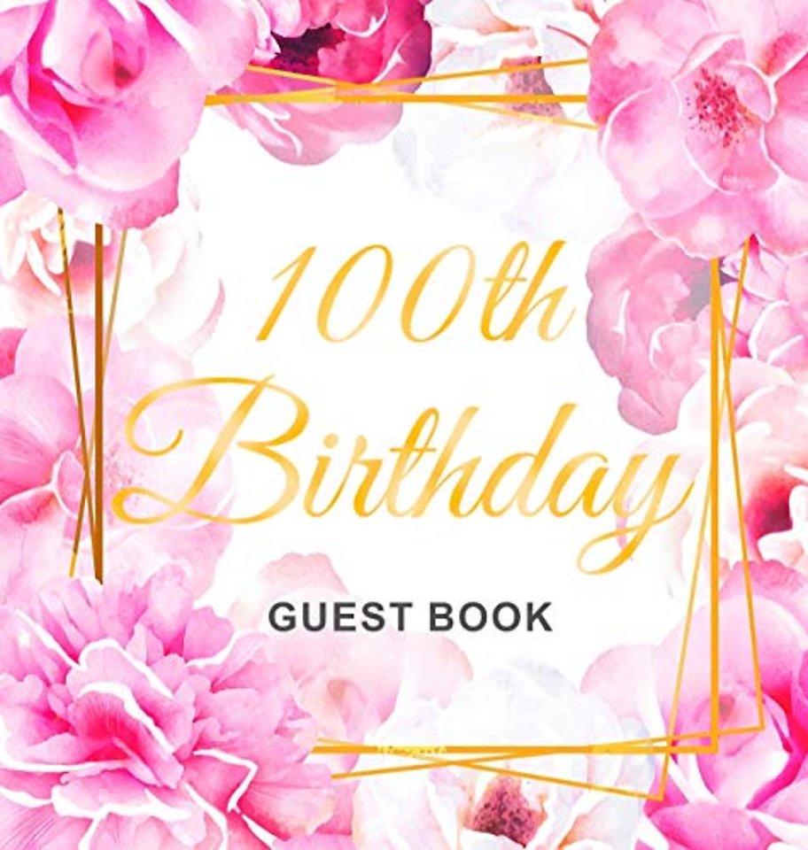 100th Birthday Guest Book