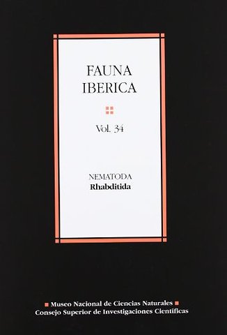 Fauna Ibérica, Volume 34