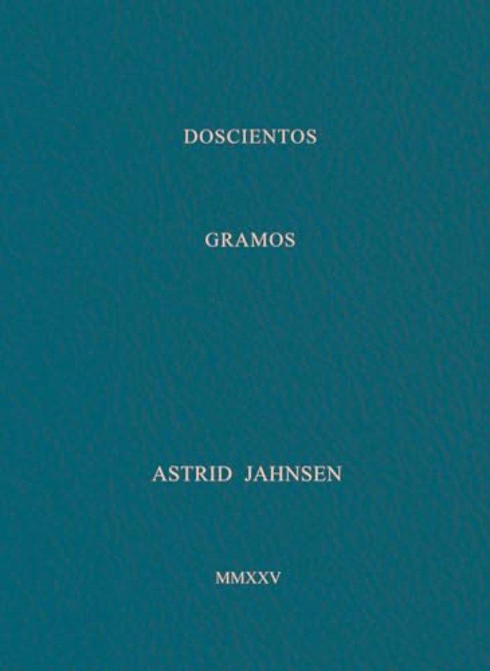 Astrid Jahnsen: 200 Grams